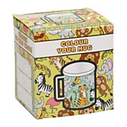 Color your own Mug Wild Animals