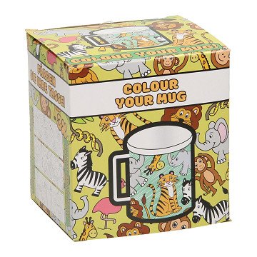 Color your own Wild Animals Mug