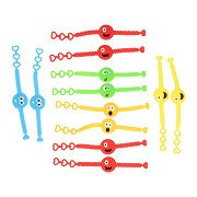 Bracelet Smile Face Color, set of 12 pcs.