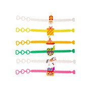 Sinterklaas bracelets, set of 12 pcs.