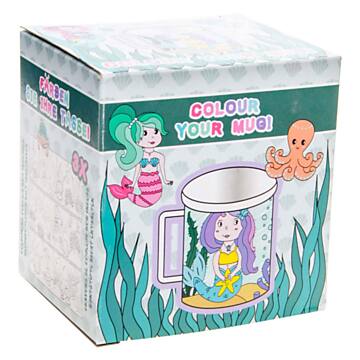 Color your own Mermaid Cup