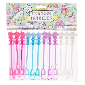 Bubble Blowers Unicorn, 12 pcs.