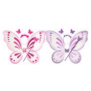 Butterfly Wings with Magic Wand & Tiara