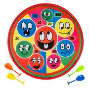 Dart Game Smiling Faces