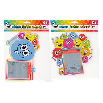 Mini-Magnetzeichentafel Smiley