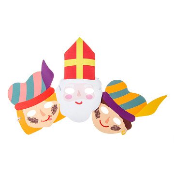 Schaummaske Sinterklaas