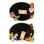 Chalkboard Santa including Chalk