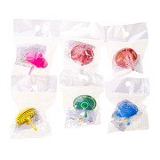 Wooden Spinning Top Colored