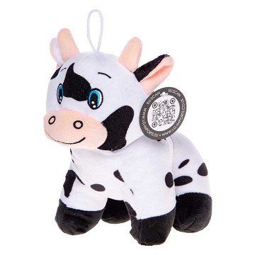 Plush Farm Animal Toy - Cow
