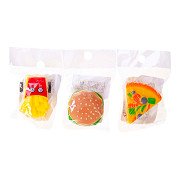 Pull back Fast Food Vehicle