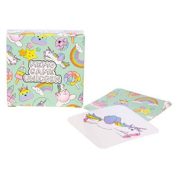 Mini Memory Game Unicorn, 28 Cards