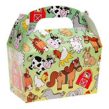 Farm animals giveaway box, 12 pcs.