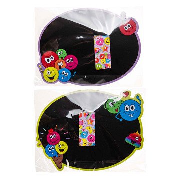Chalkboard with Chalk - Smiley Face