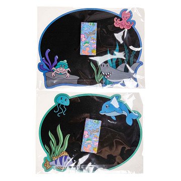 Chalkboard with Chalk - Underwater World