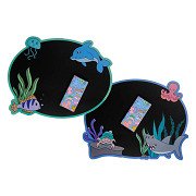 Chalkboard with Chalk - Underwater World
