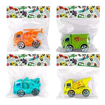 Rückzieh-Baufahrzeug