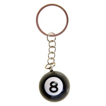 Billiard Ball Keychain 8
