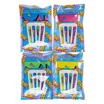 Zelfopblaasbare Knuppel Superhelden