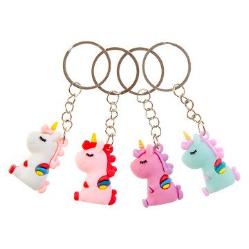 Sleutelhanger Zittende Eenhoorn