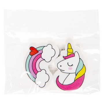 Einhorn- und Regenbogen-Radiergummi