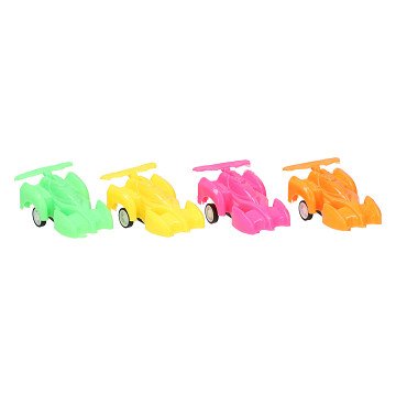 Mini Raceauto met Pull Back Functie