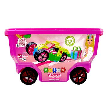 Clics Glitzer-Rollenbox