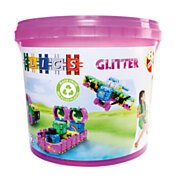 Clics Building Blocks - Glitter Construction Set 8in1