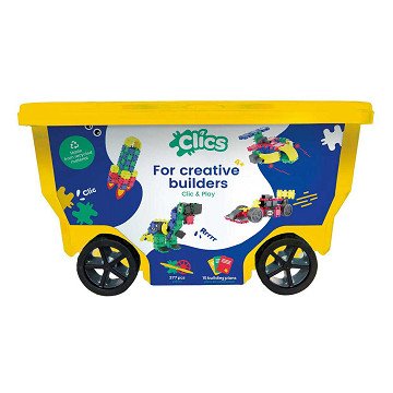 Clics Rollbox-Bausteine ​​– Bauset 15in1