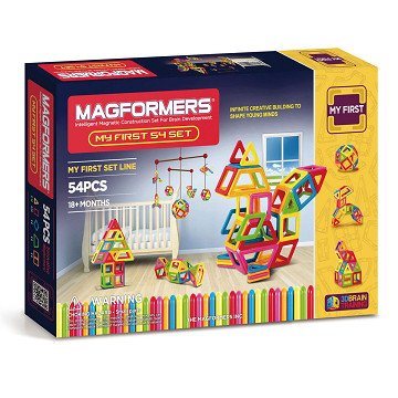 My First Magformers, 54pcs.