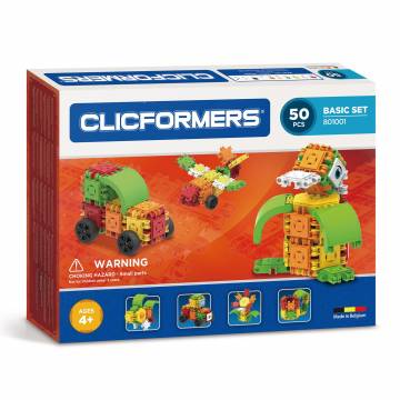 Clicformers Basic set, 50 pcs.