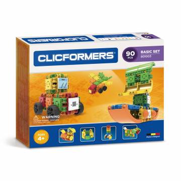 Clicformers Basic set, 90 pieces.