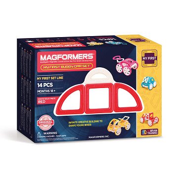 Magformers Mijn Eerste Buggy Rood, 14dlg.