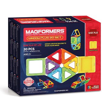 Magformers Window Plus Set, 20dlg.