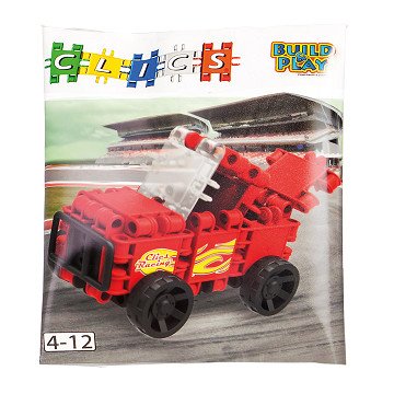 Clics Build & Play - Red Race Car
