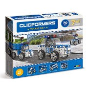 Clicformers Polizei-Set, 7-in-1, 70 Teile