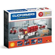 Clicformers Fire Brigade Set, 7-in-1, 70pcs