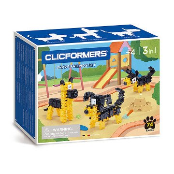 Clicformers S.T.E.M. Brace Friends Set, 74dlg.