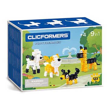 Clicformers S.T.E.M. Puppy Friends Set, 123dlg.