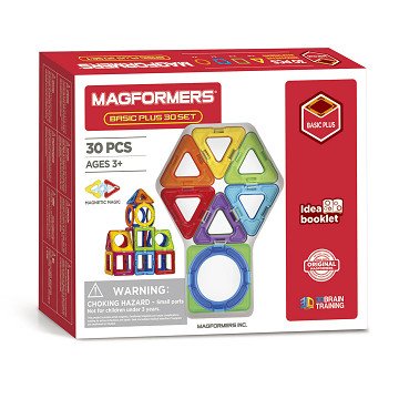 Magformers Basic Set Plus, 30 pcs.