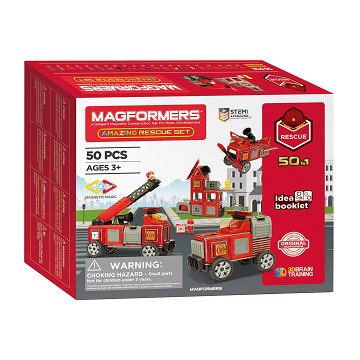 Magformers Amazing Rescue Set, 50-tlg.