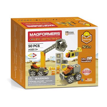 Magformers S.T.E.M. Amazing Constructieset, 50dlg.