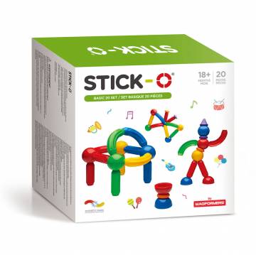Stick-O Basic set, 20 pieces.