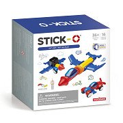 Stick-O City Set, 16 pieces.