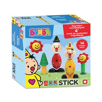 Stick-O Bumba Playset, 14 pieces.