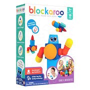 Blockaroo Magnetische Schaumstoffblöcke Roboterbox, 10 Stk.