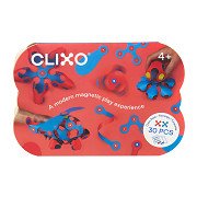 Clixo Magnetisch Bouwspeelgoed Crew Pack Flamingo, 30dlg.