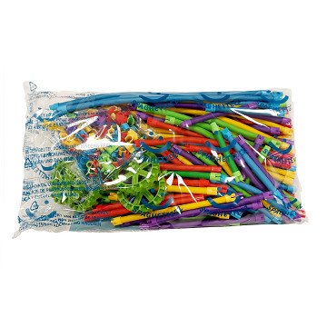 Spaghetteez Flexible Construction Sticks Refill, 200 pcs.