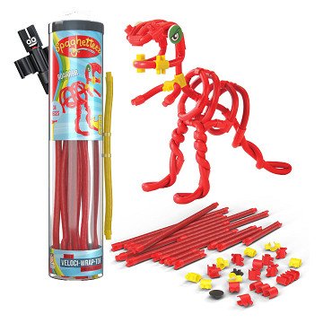 Spaghetteez Velociraptor Flexible Konstruktionsstäbe, 34 Stk.