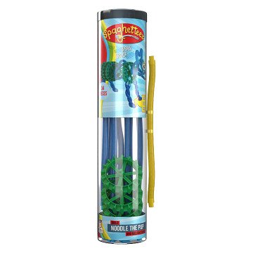 Spaghetteez Noodle The Pup Flexible Building Sticks, 34 pcs.