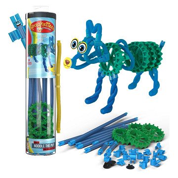 Spaghetteez Noodle The Pup Flexible Building Sticks, 34 pcs.